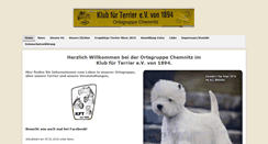 Desktop Screenshot of chemnitz-terrier.de