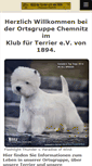 Mobile Screenshot of chemnitz-terrier.de