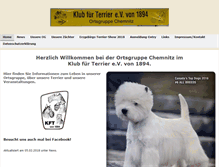 Tablet Screenshot of chemnitz-terrier.de